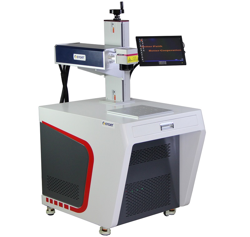 Лазерная машина. УФ лазер. Laser marking Machine. UV Laser Marker.