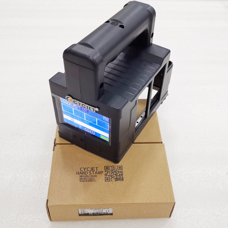 CYCJET Smart III Ручной струйный принтер для штампов Маленький ручной струйный принтер для картонных коробок Печать QR-кода