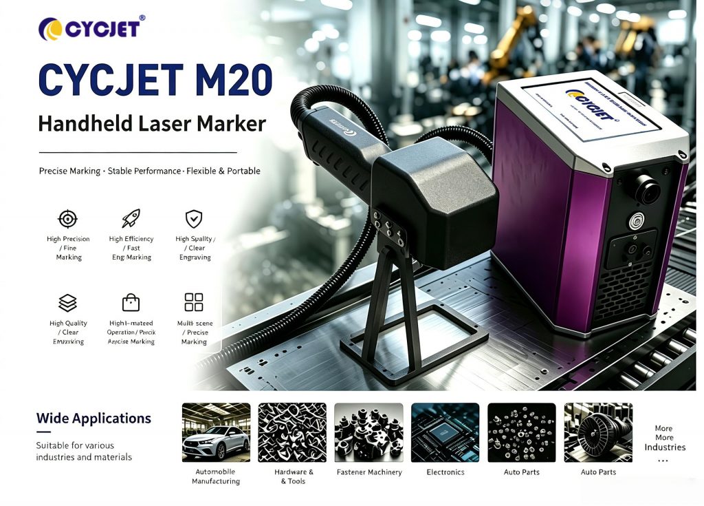 Ручной лазерный маркиратор CYCJET M20